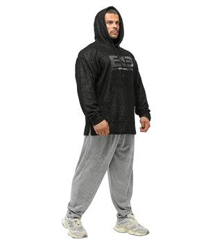 Mens Towel Long Sleeve Hoodie Oversize Sweatshirt