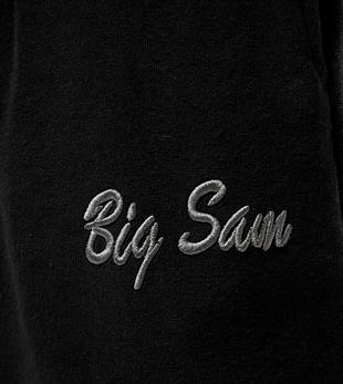 Mens Towel Sweatpants with Pockets Big Sam PNT1383-Black