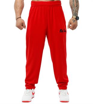 Mens Towel Sweatpants with Pockets Big Sam PNT1383-Red