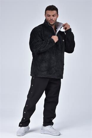 Mens Winter Softhell Pants Waterproof Loose Fit