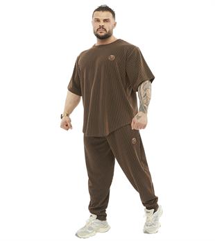 Mens Winter Sweatpants Loose Fit, Breathable, Zippered Pockets 