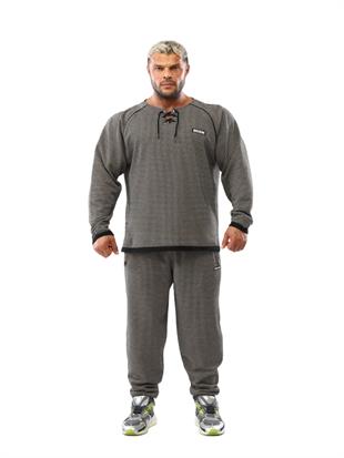 Mens Winter Sweatpants with Zippered Pockets