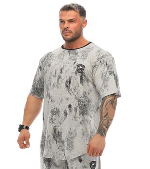 Oversize Gym Rag Top T-shirt Grey