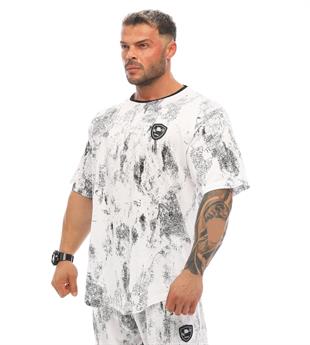 Oversize Gym Rag Top T-shirt White
