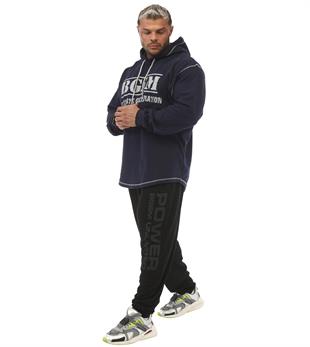 Oversize Long Sleeve Hooded Soft Texture Winter Sweater Dark Blue