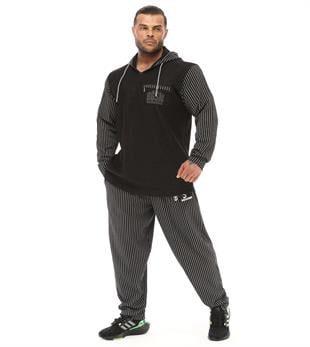 Oversize Oldschool Hooded Sweater Black 