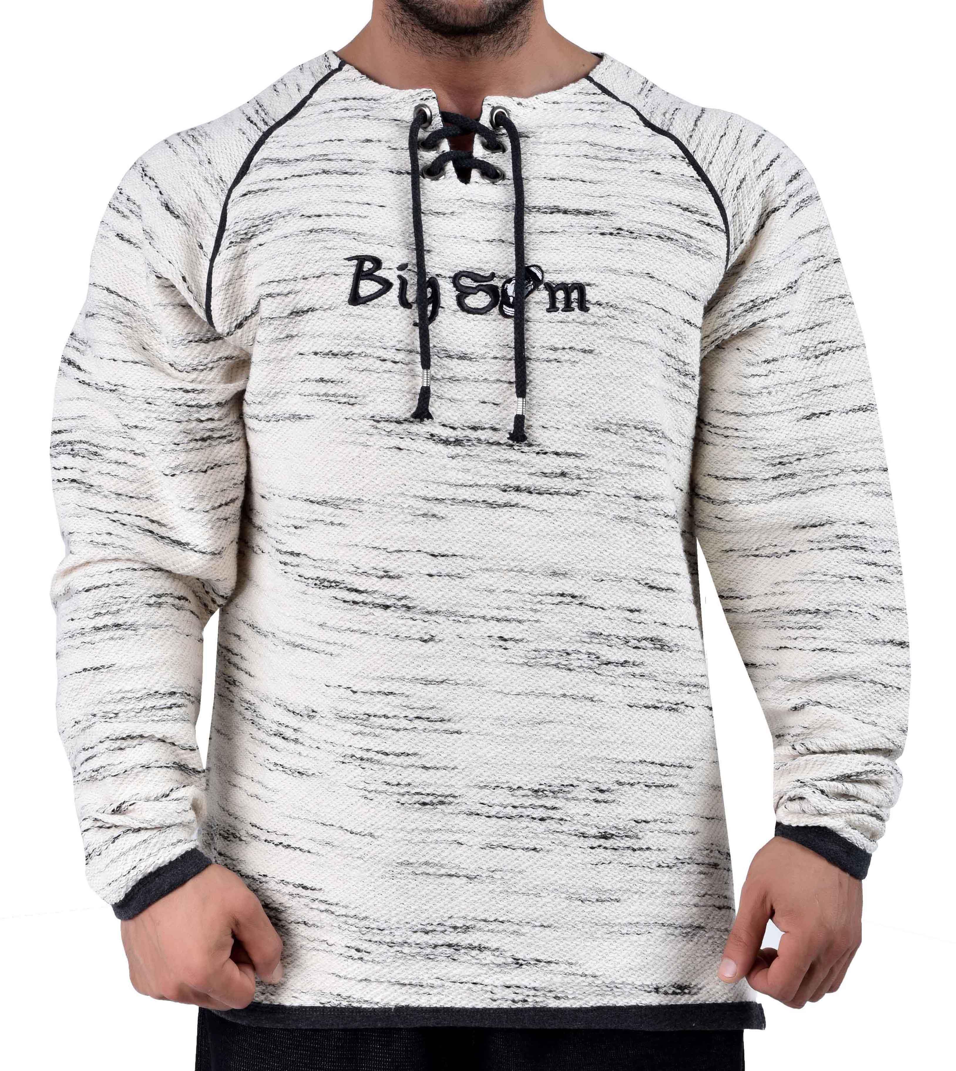 Knit Texture Oversize Sweatshirt