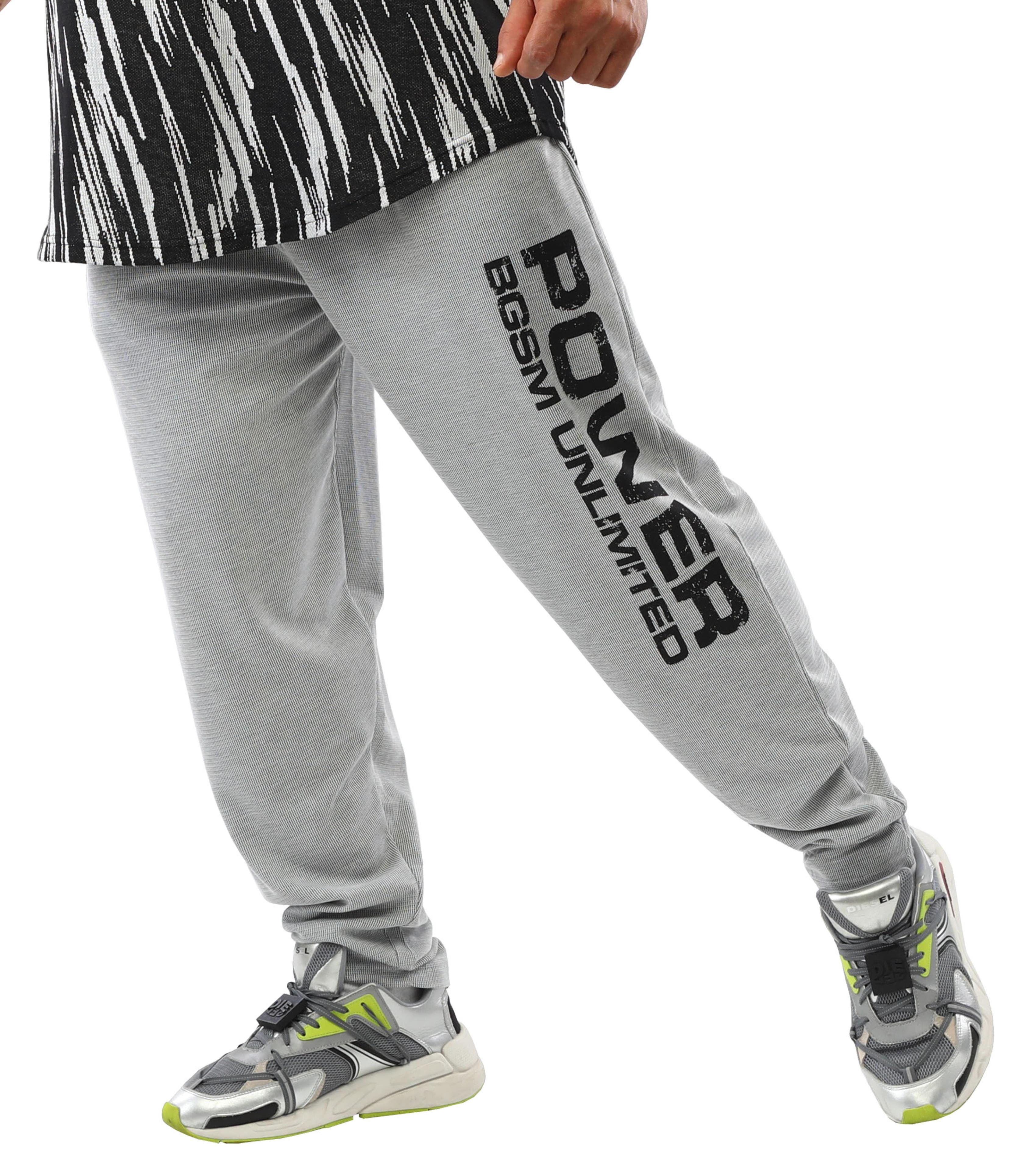 Mens Gym Pants Loose Fit Baggy Pants
