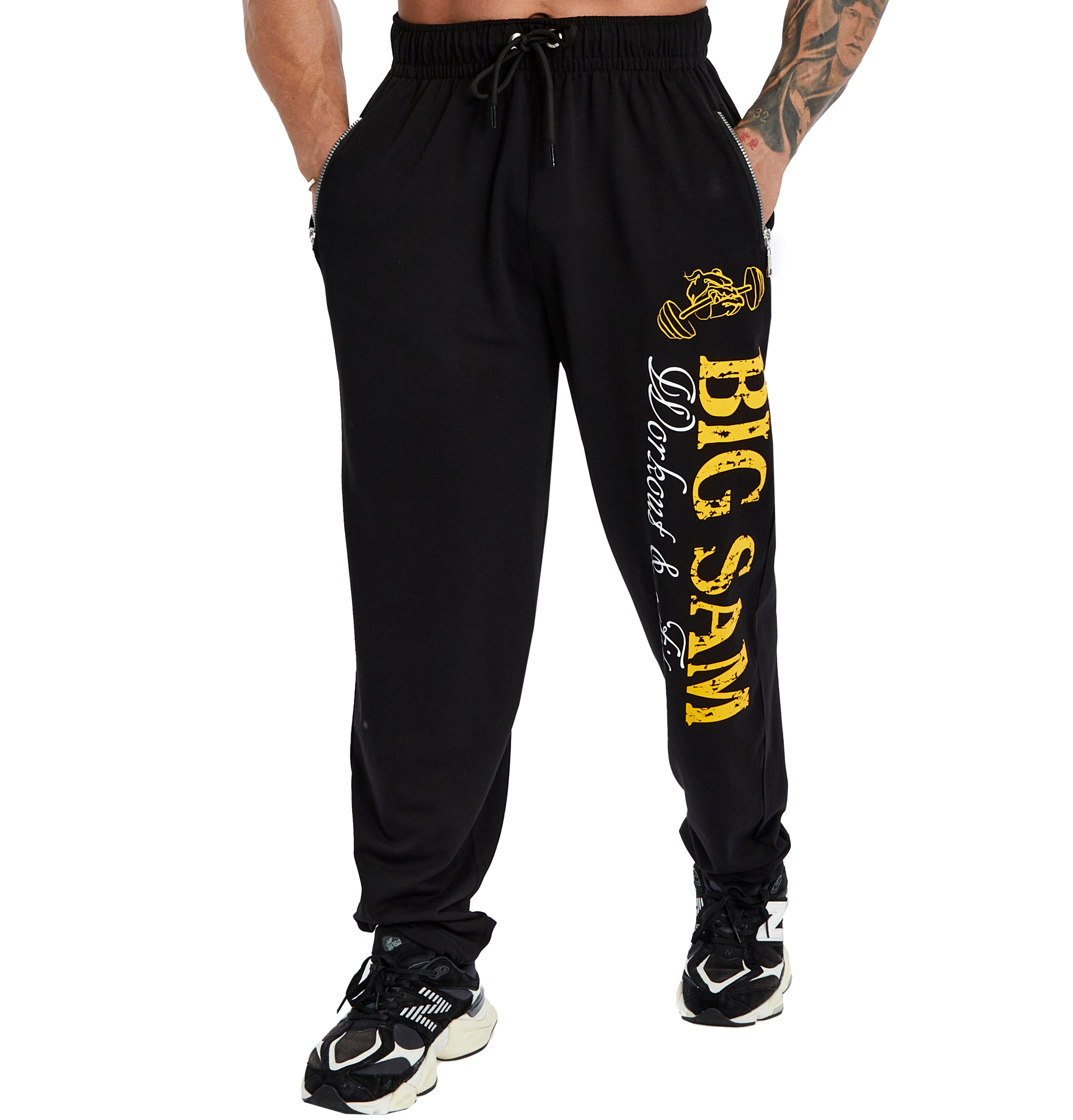 Mens Loose Fit Cotton Sweatpants