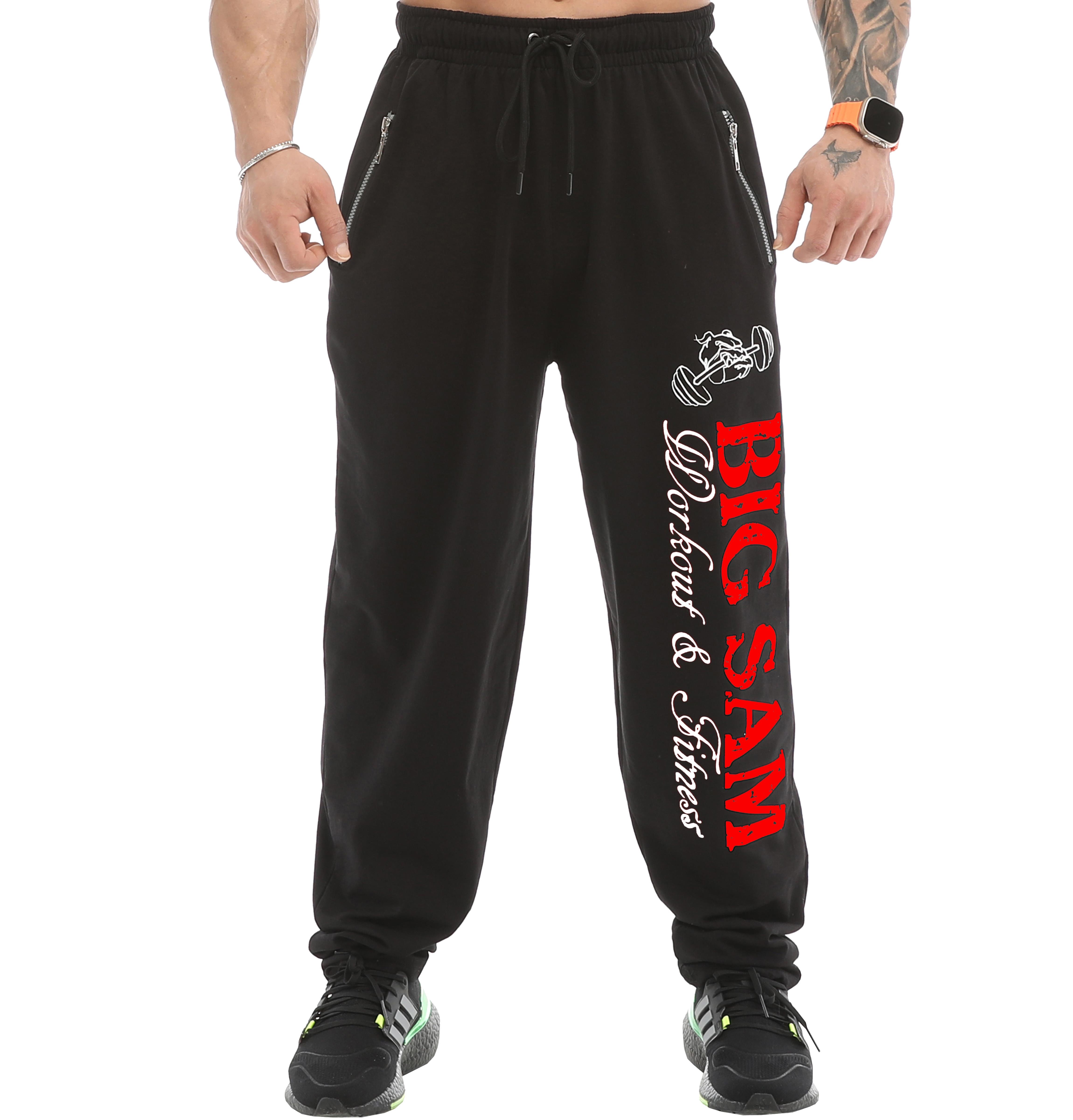 Mens Loose Fit Cotton Sweatpants