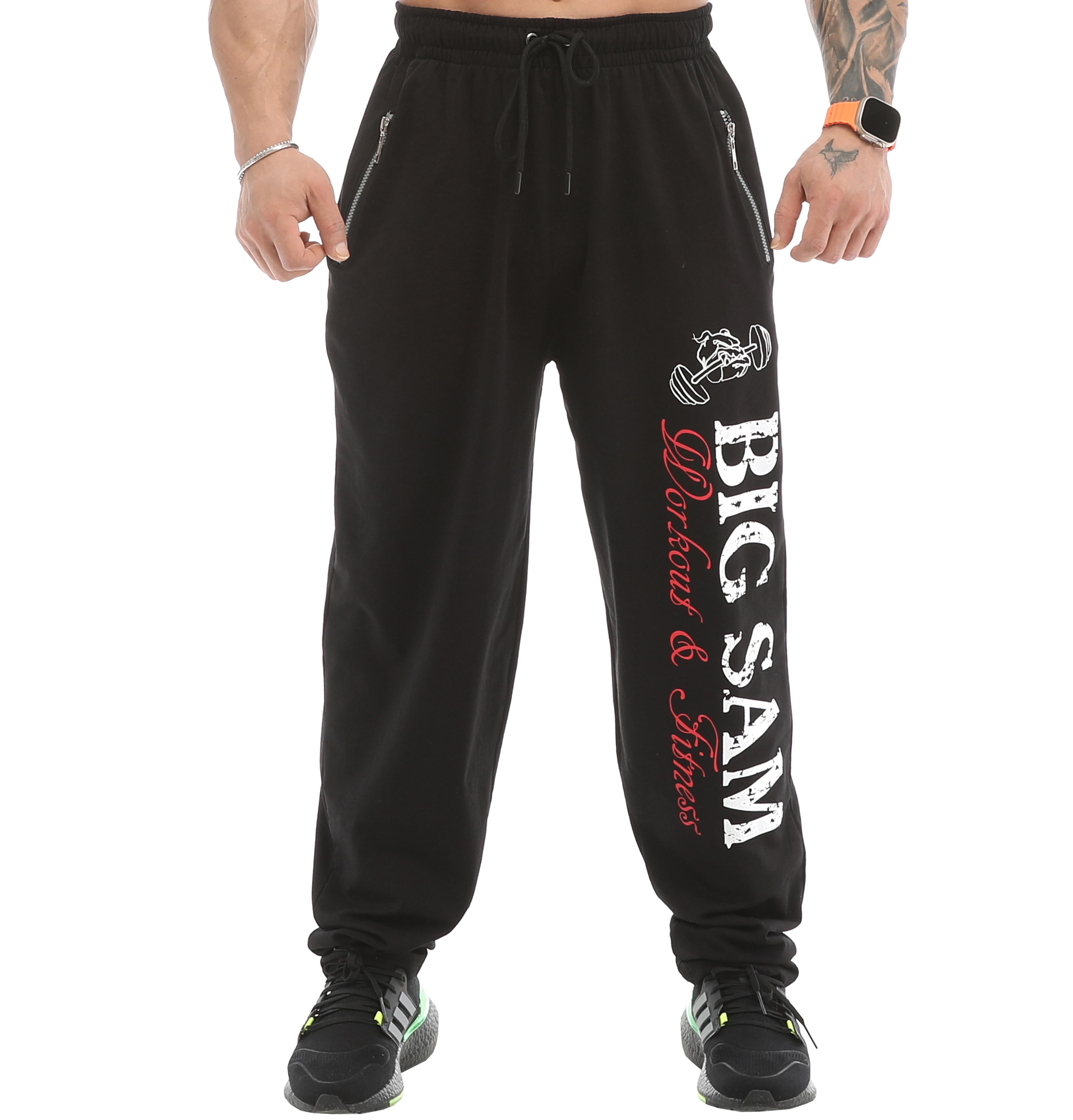Mens Loose Fit Cotton Sweatpants
