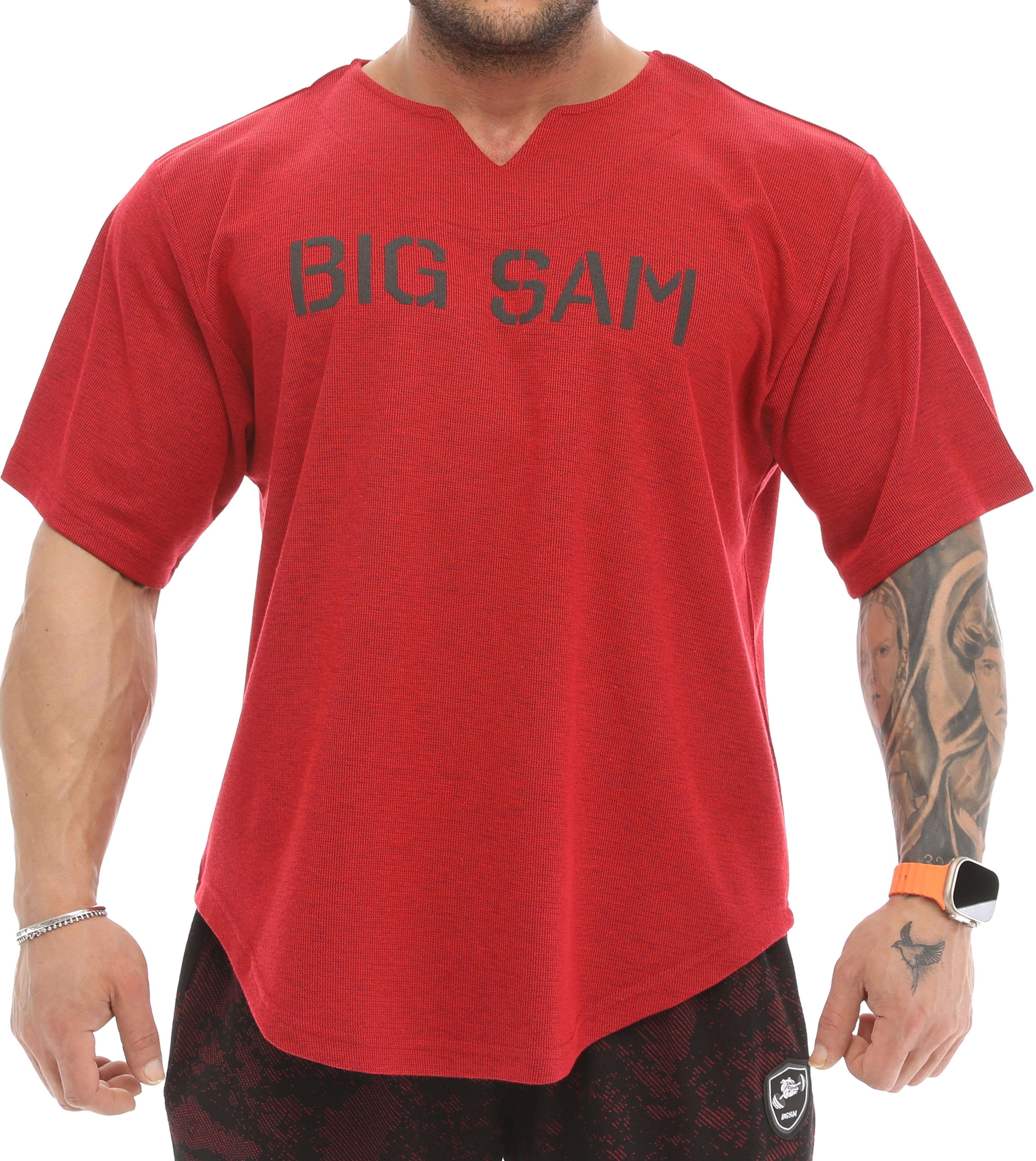 Men's Oversize Bodybuilding Training Rag Top Gym T-shirt