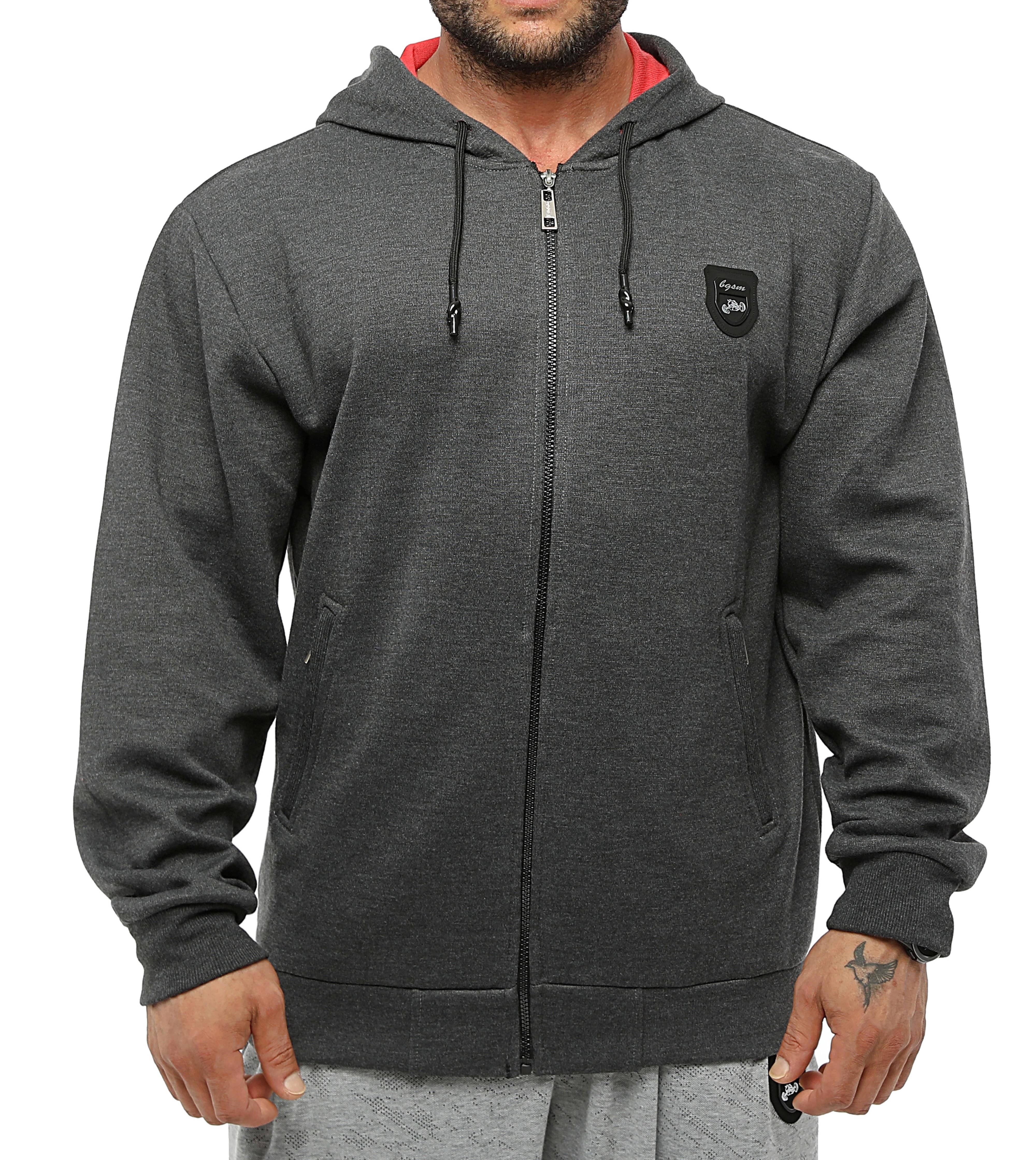 Men's Oversize Hooded Jacket Anthracite 