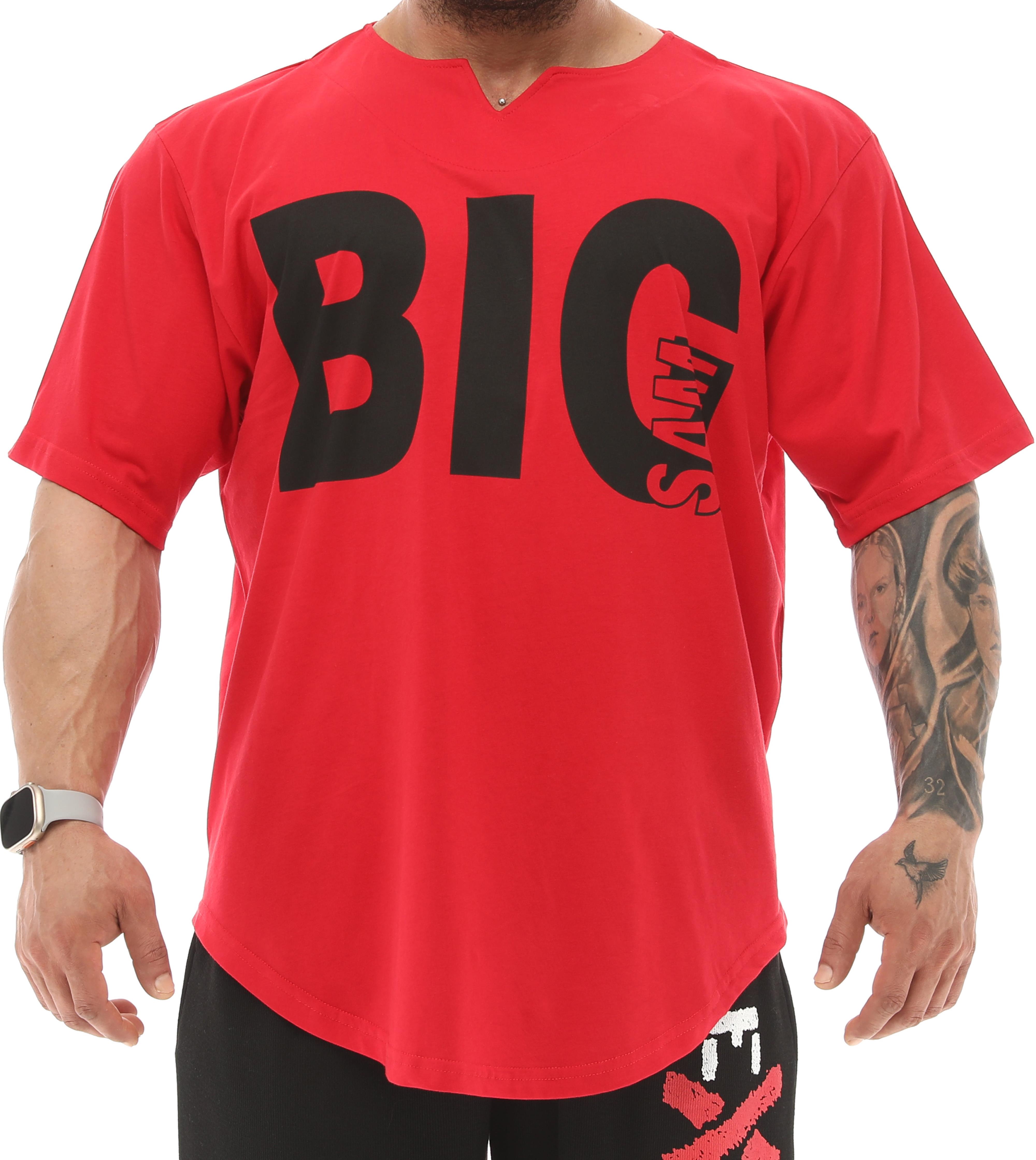 Men's Oversize Rag Top Gym T-shirt