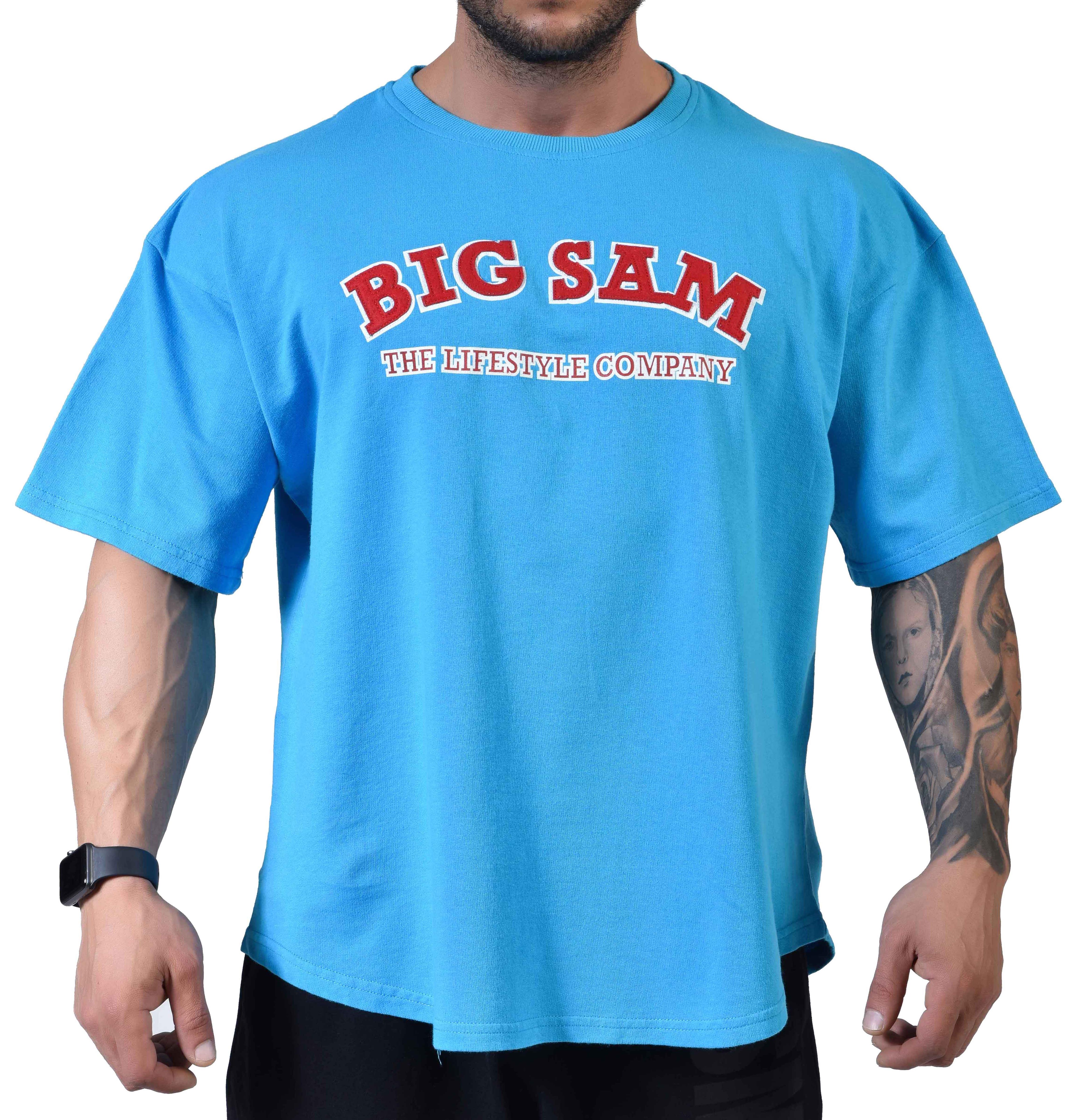 Mens Oversize T-shirt Cotton Rag Top