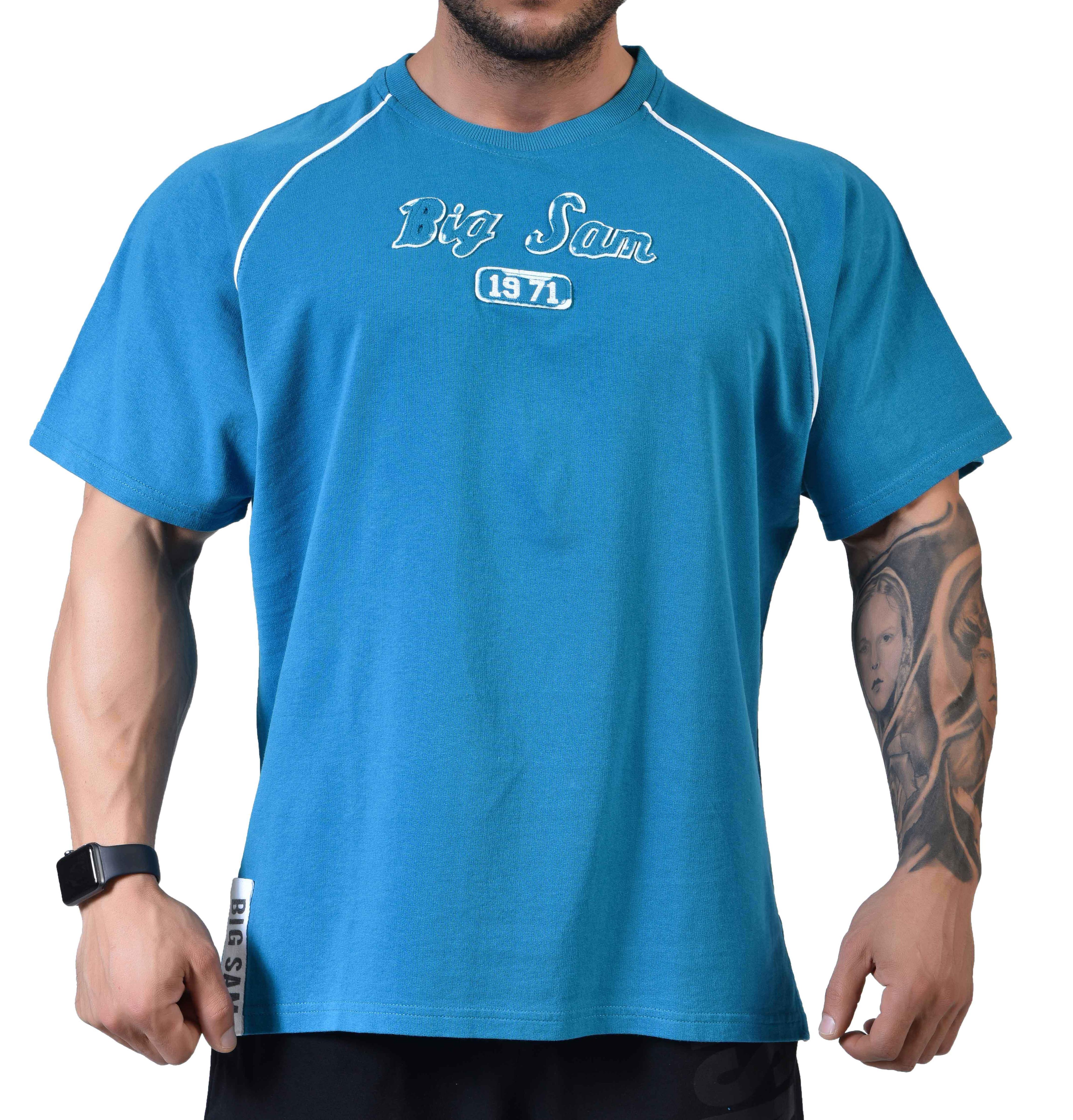 Mens Oversize T-shirt Cotton Rag Top