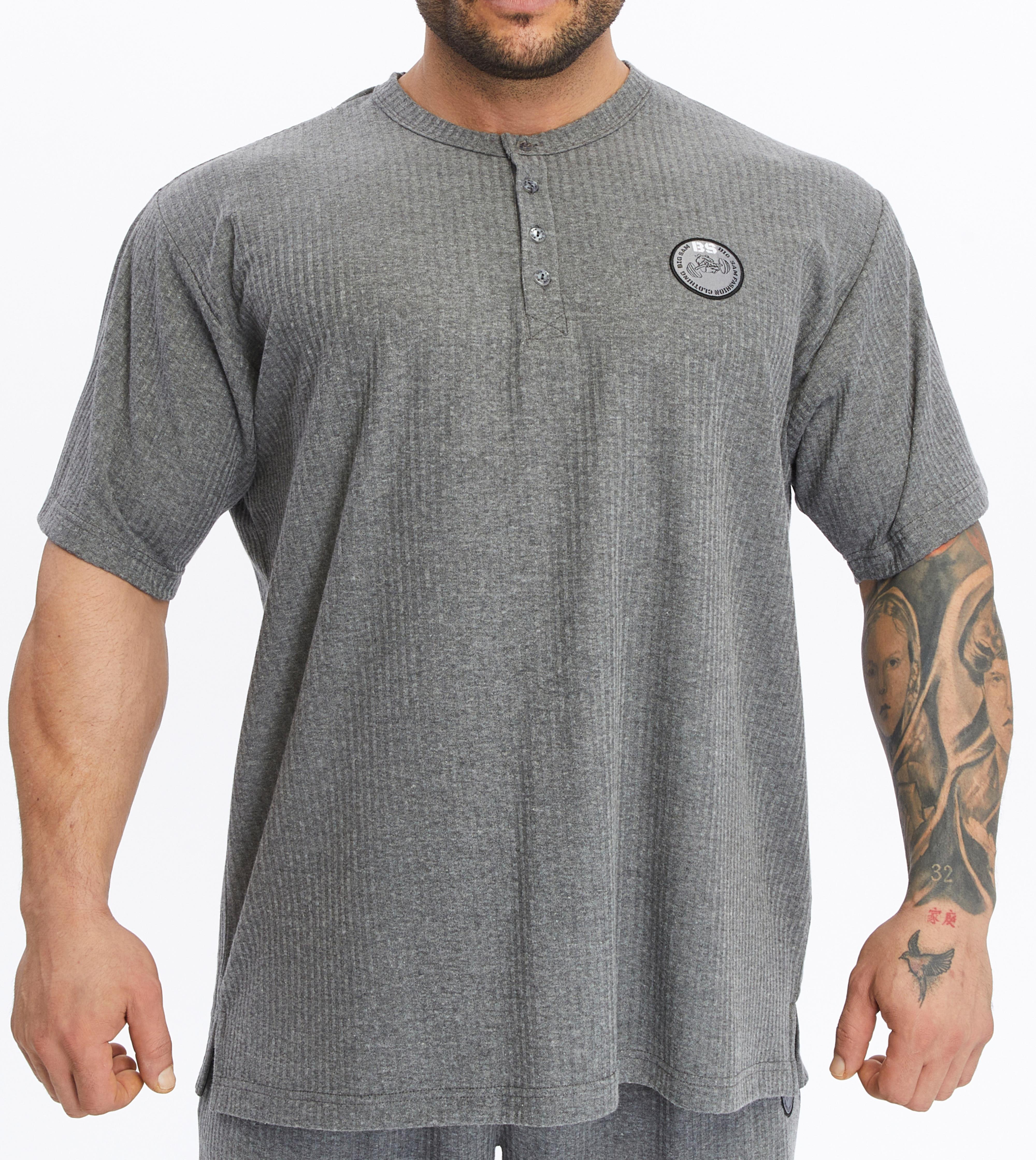 Mens Oversize T-shirt Cotton Training Rag Top