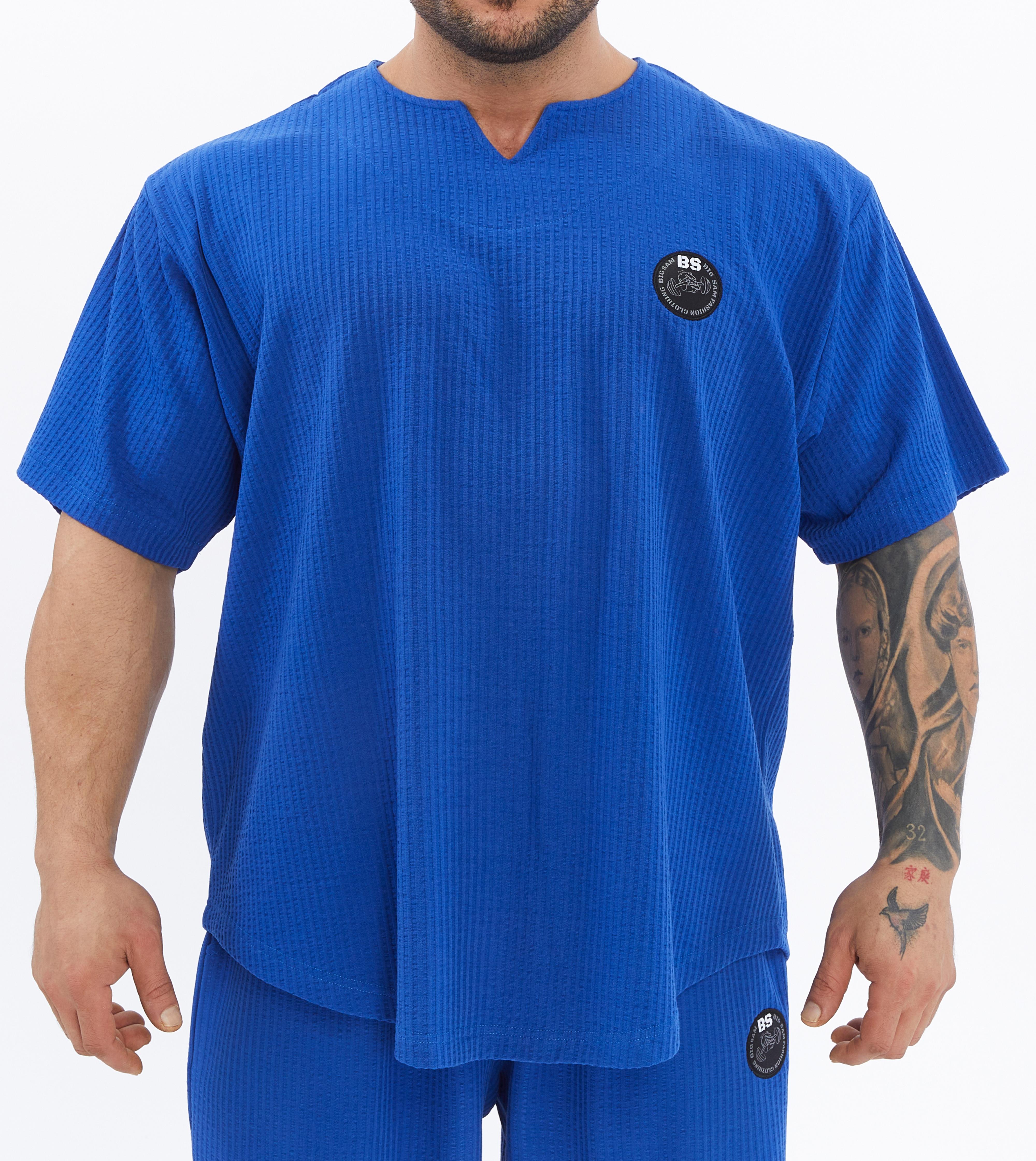 Mens Oversize T-shirt Cotton Training Rag Top
