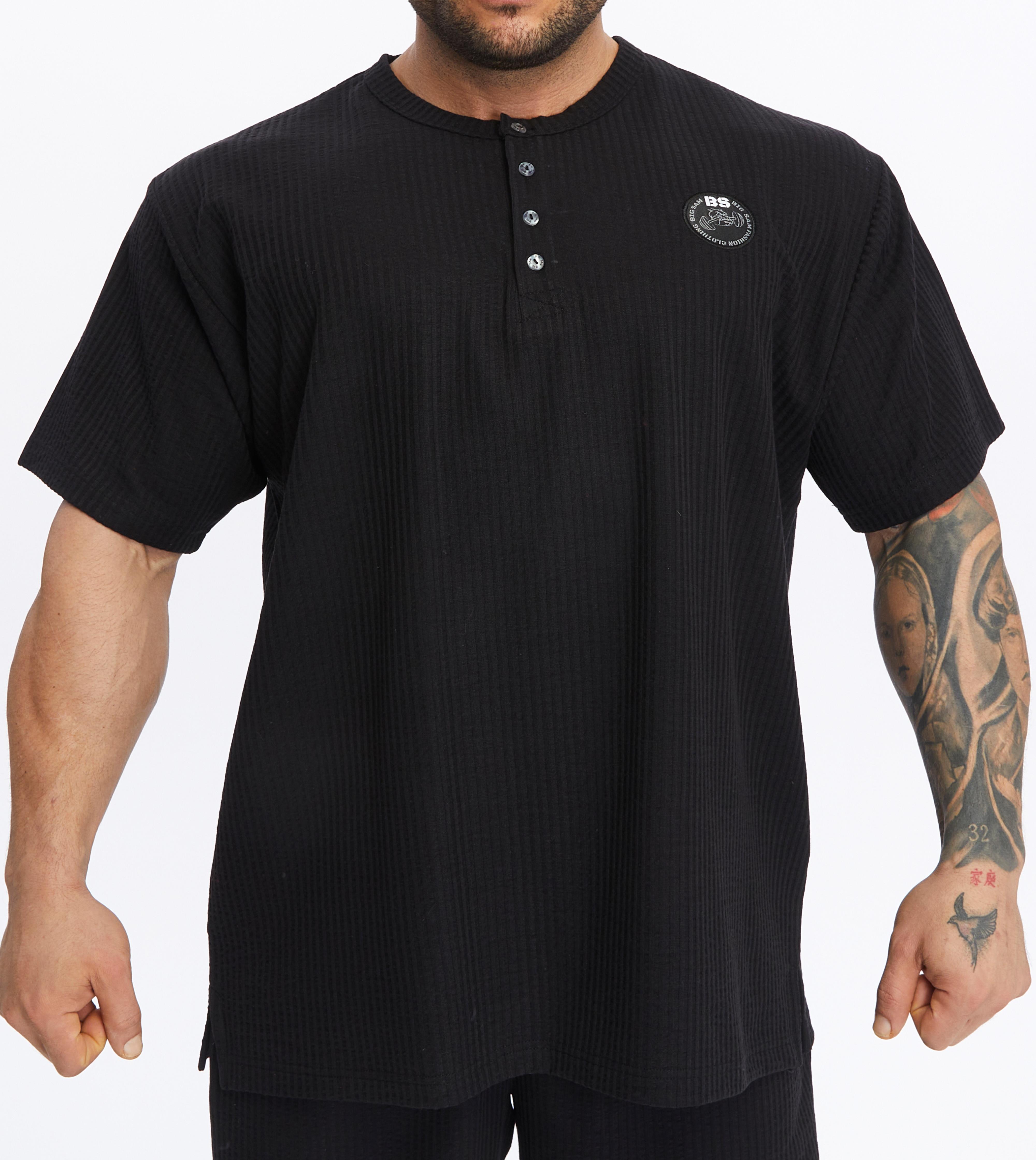 Mens Oversize T-shirt Cotton Training Rag Top