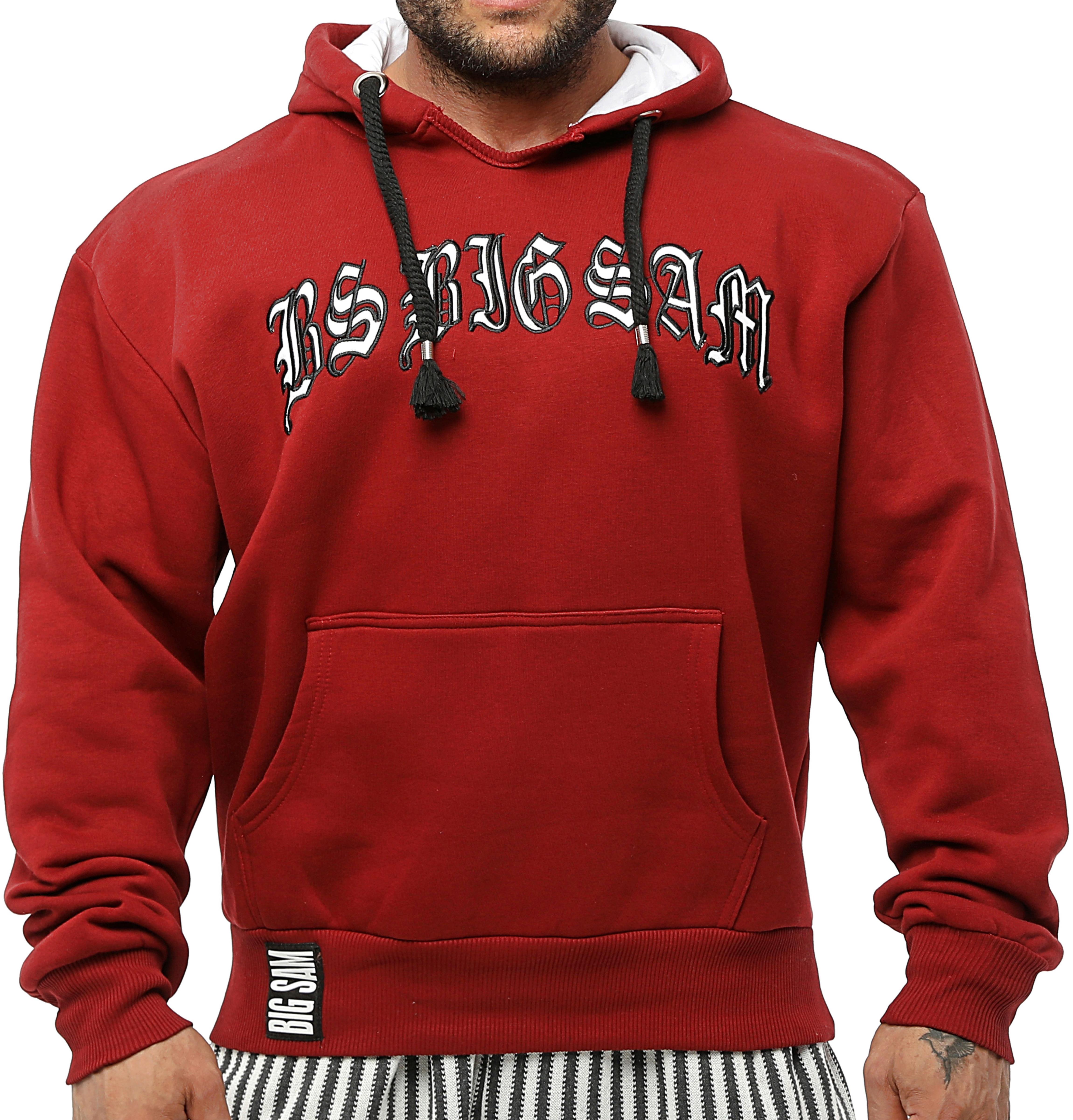 Mens Oversize Winter Hoodie Sweatshirt