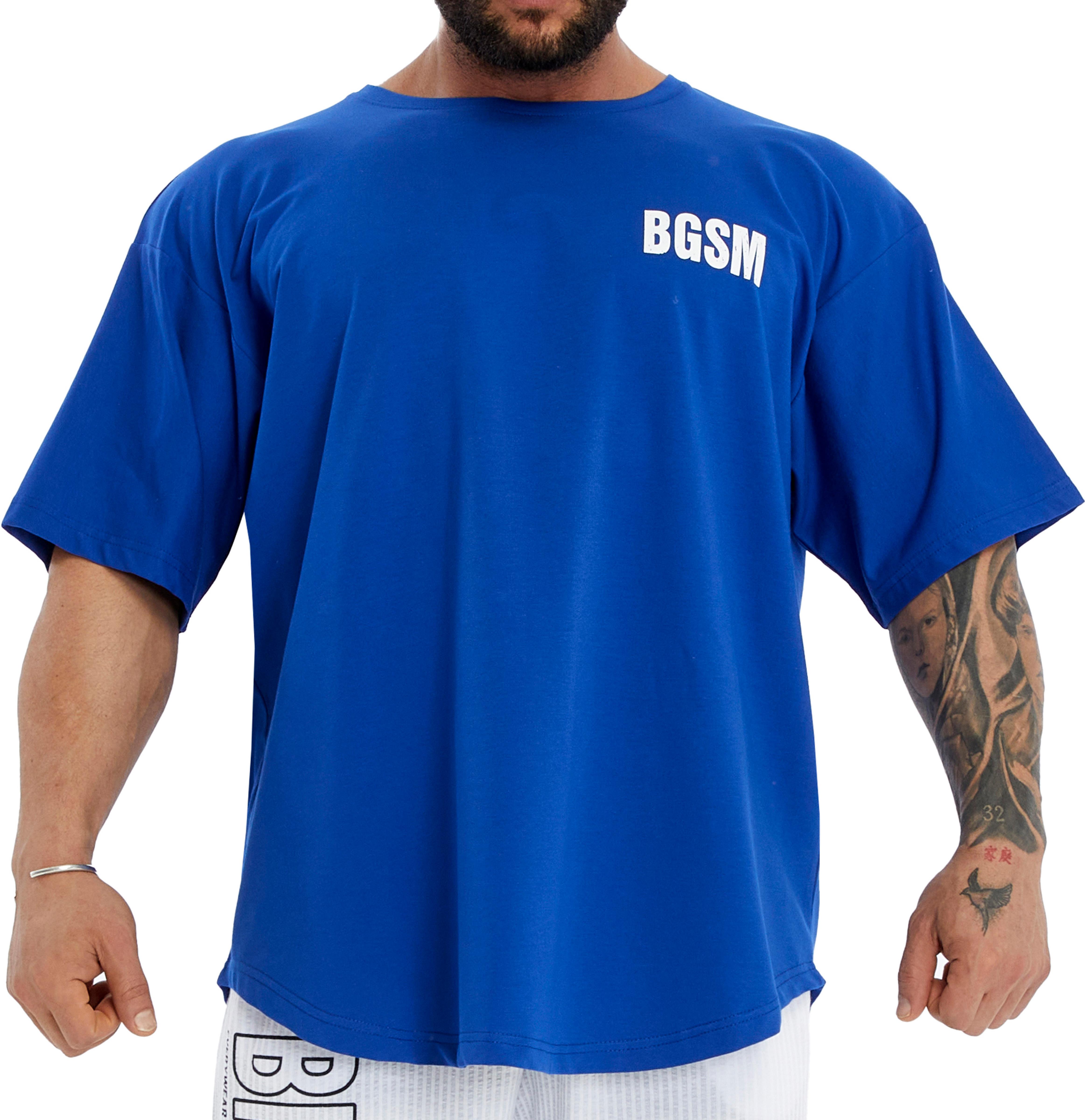 Mens Oversized Perfomance T-Shirt Cotton Rag Top
