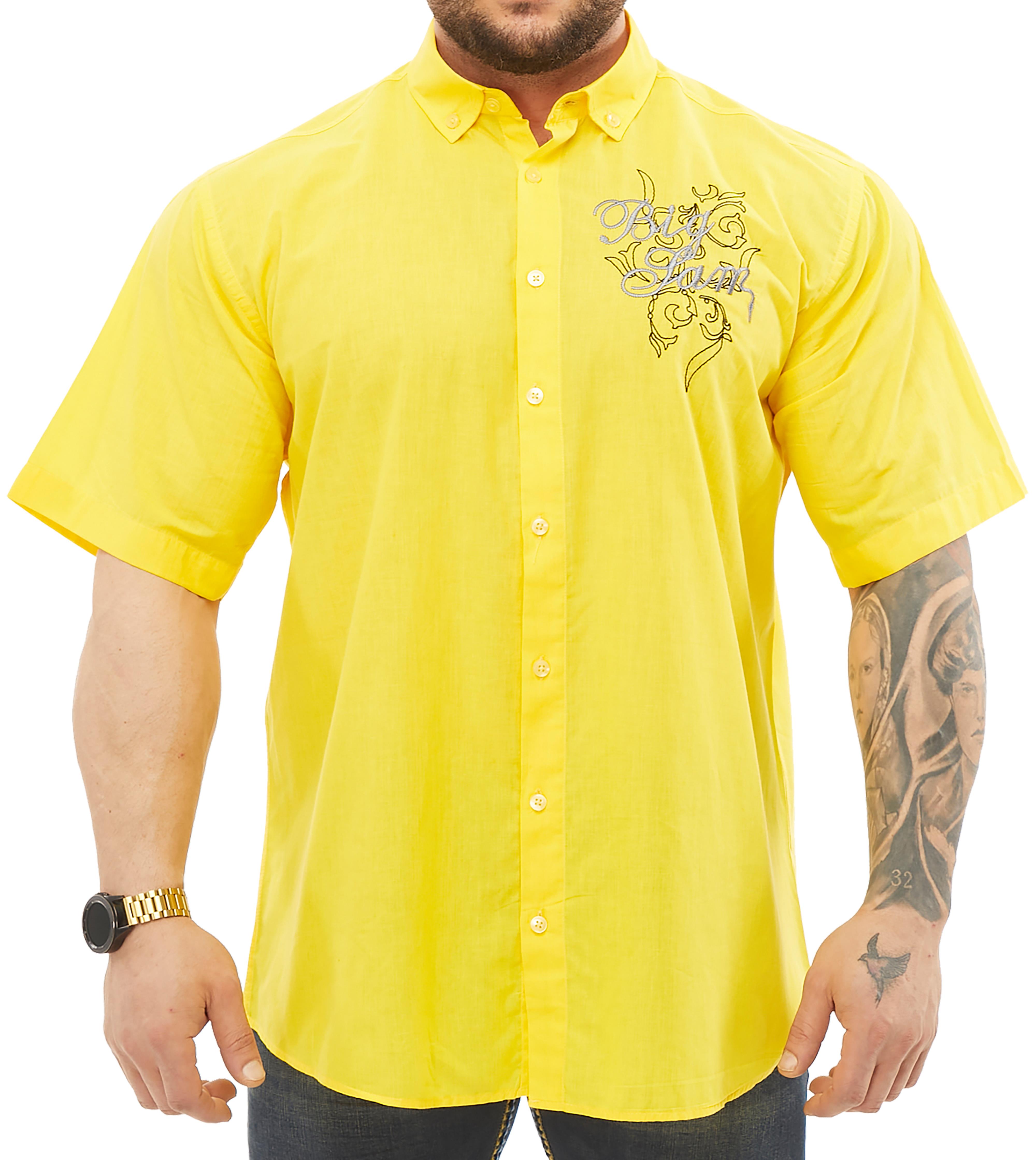 Mens Short Sleeve Cotton Summer Shirt