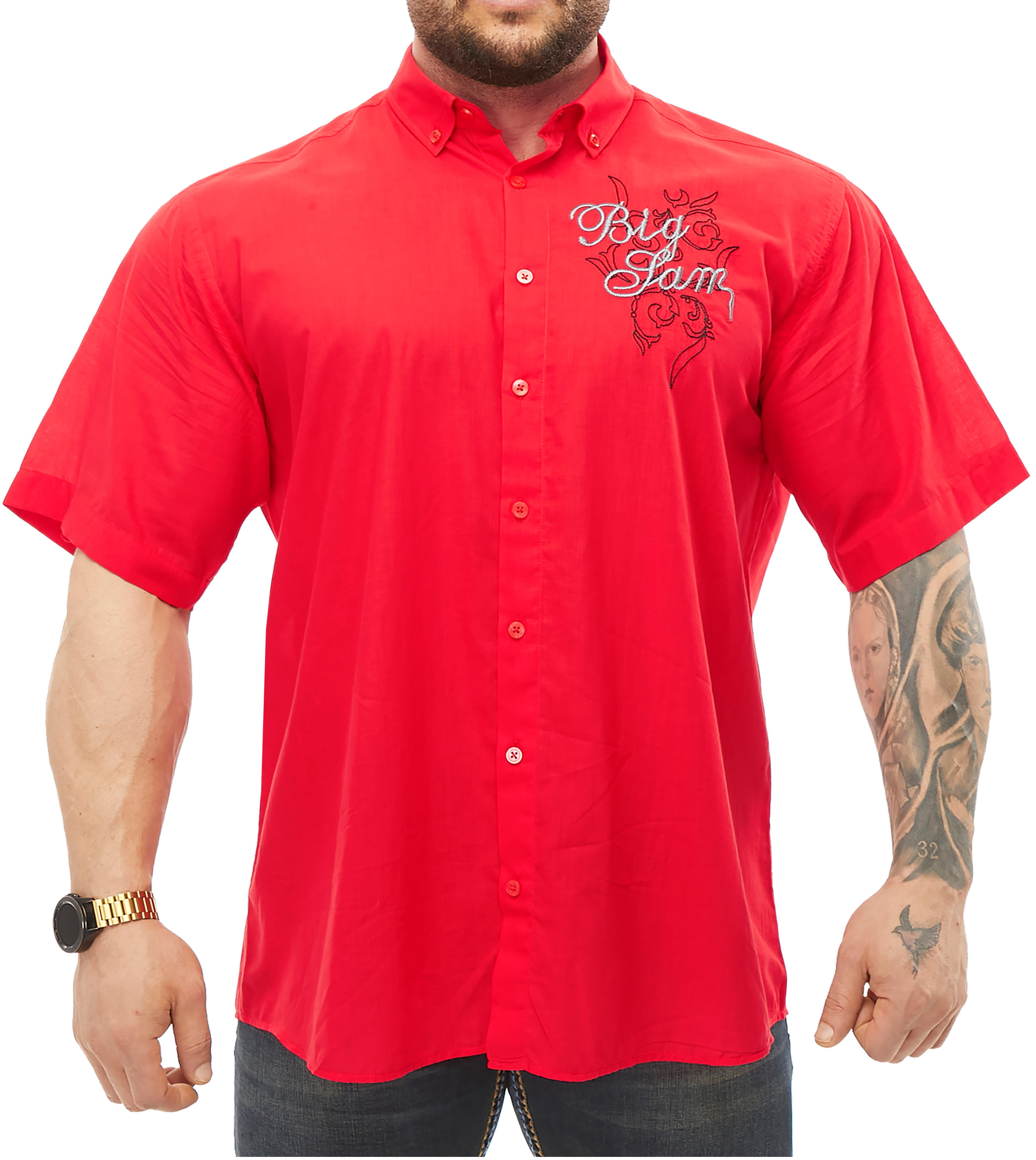 Mens Short Sleeve Cotton Summer Shirt