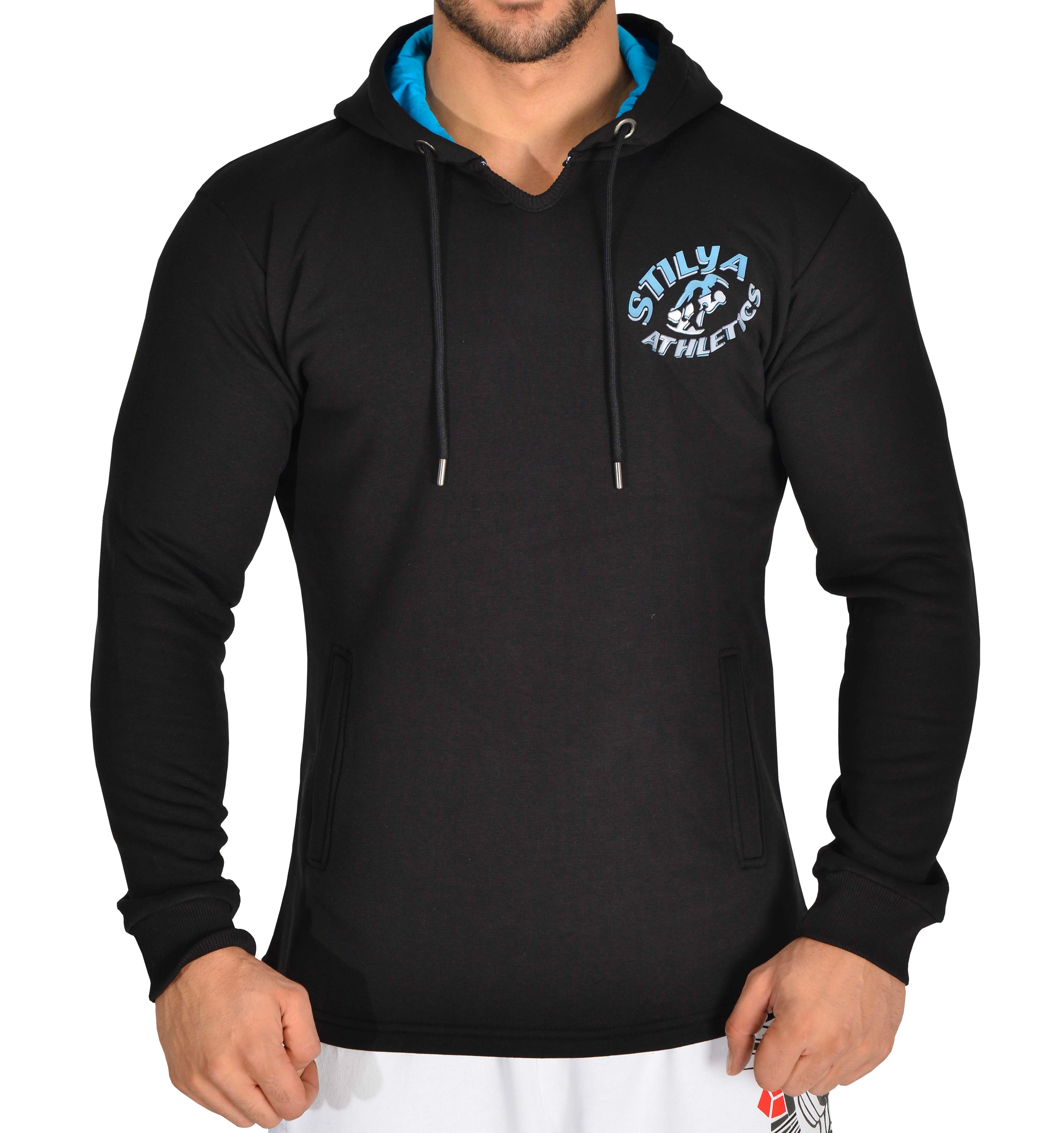 Mens Winter Athletic Pullover Hoodie