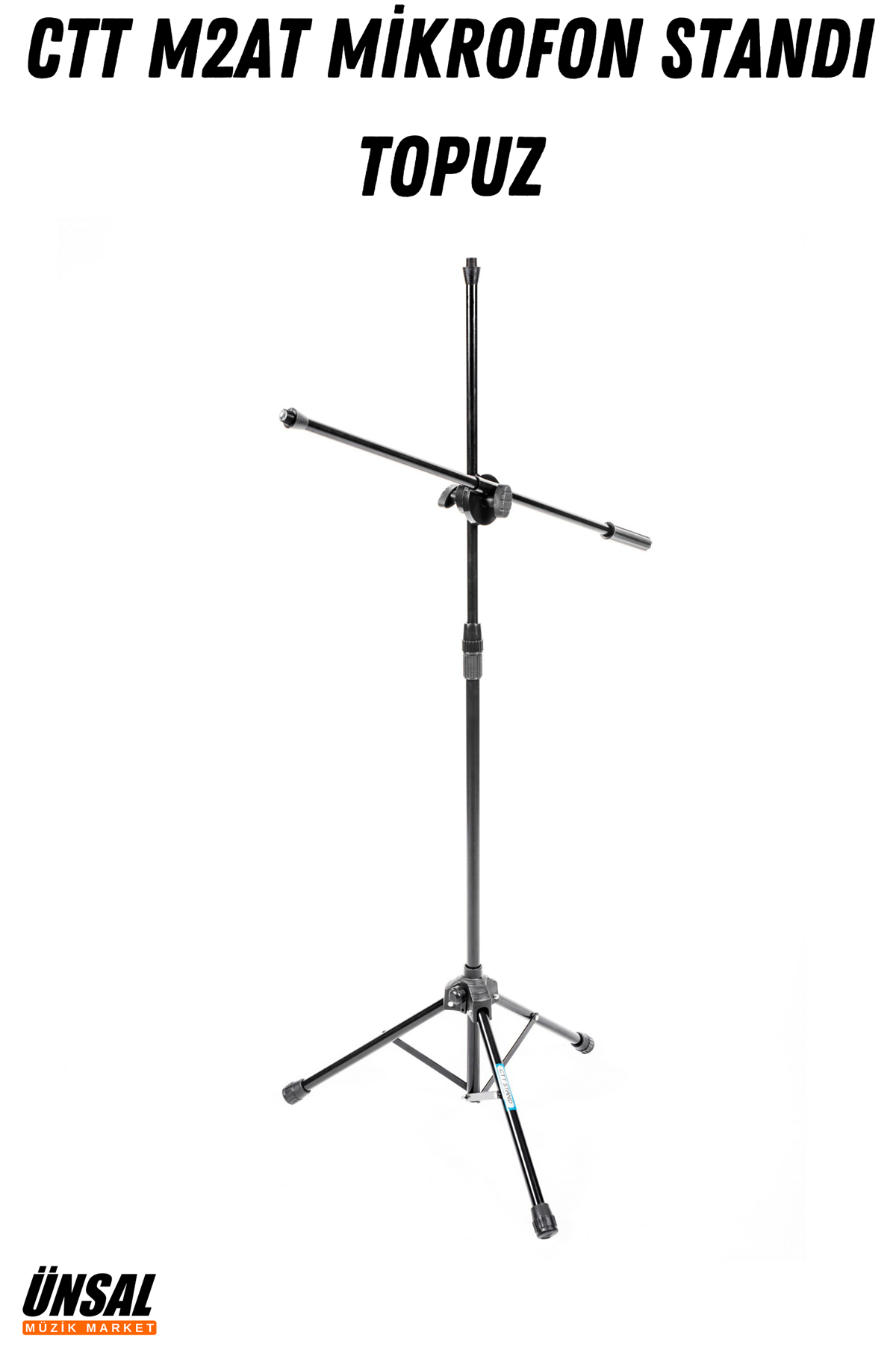 CTT M2AT Mikrofon Standı Akrobat Makaslı Topuz Başlıklı