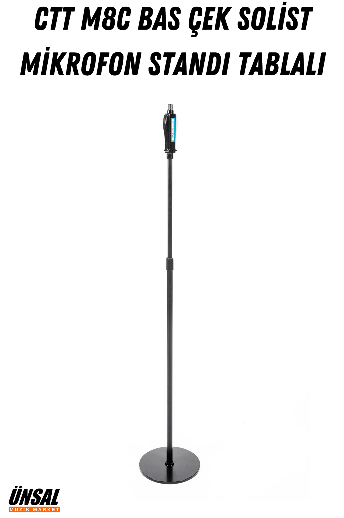 CTT M8C Mikrofon Standı Bas Çek Tablalı