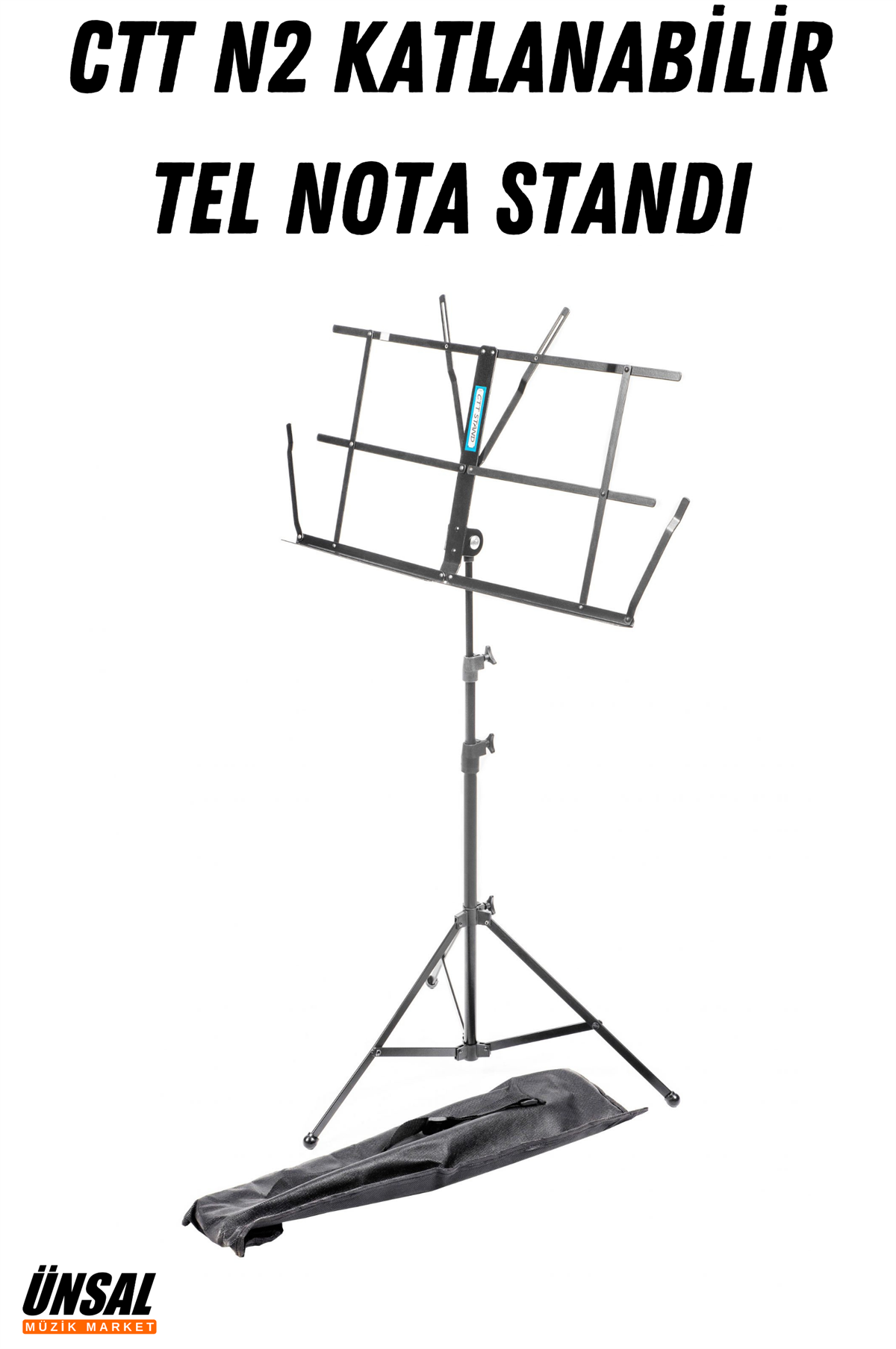 CTT N2 Katlanabilir Tel Nota Standı (Çantalı)