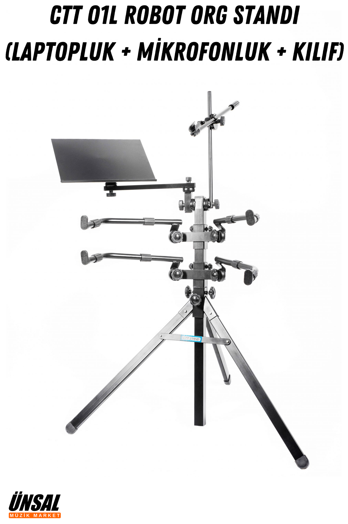 CTT O1L Robot Org Standı (Laptopluk + Mikrofonluk)