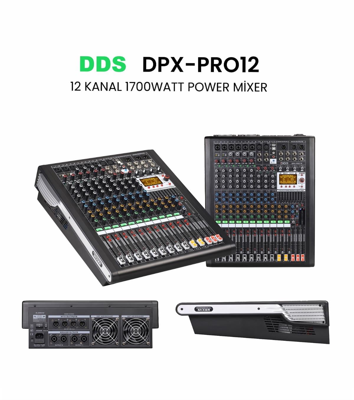 DDS DPX–PRO12 Power Mixer