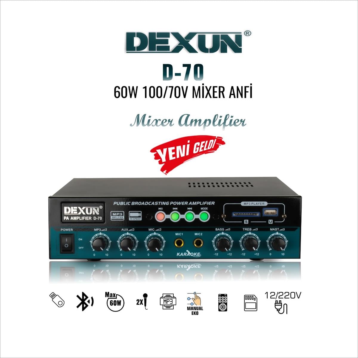 Dexun D-70 Mix Amplifier