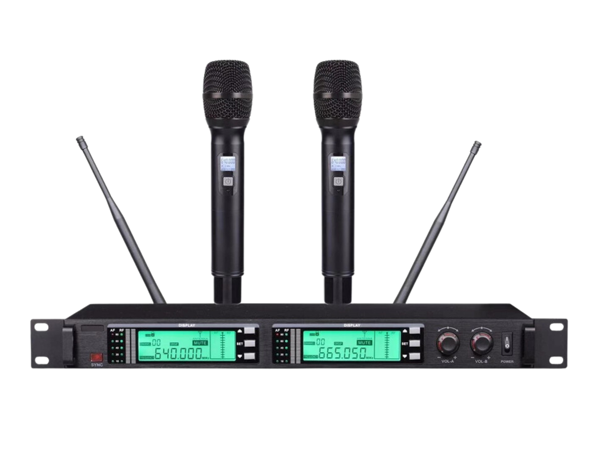 Electro Dynamic DY-302 Kablosuz Çift El Mikrofon