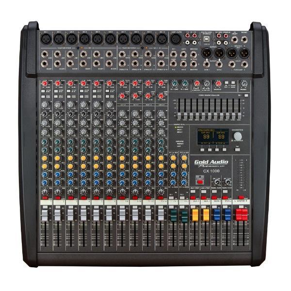 Gold Audio CX 1000 10 Kanal Deck Mikser