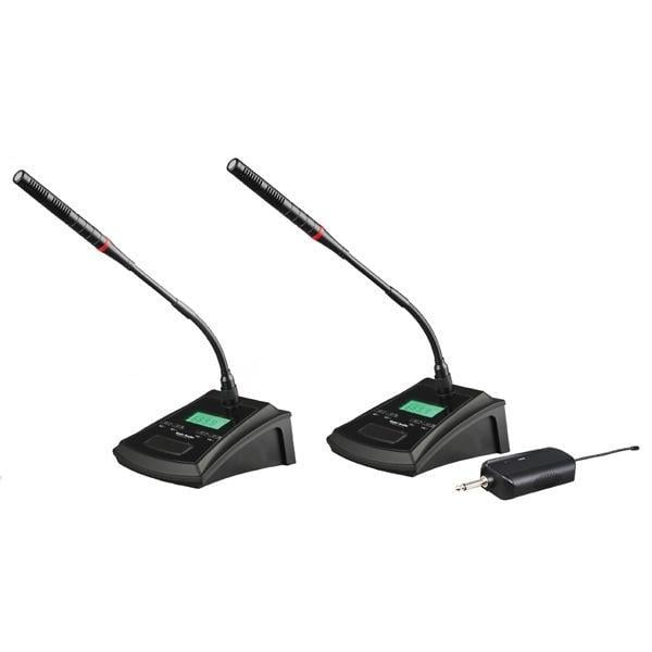 Gold Audio GX 752 UHF Çift Kürsü Mikrofon