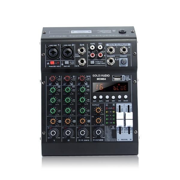 Gold Audio MDM 84 4 Kanal Deck Mikser