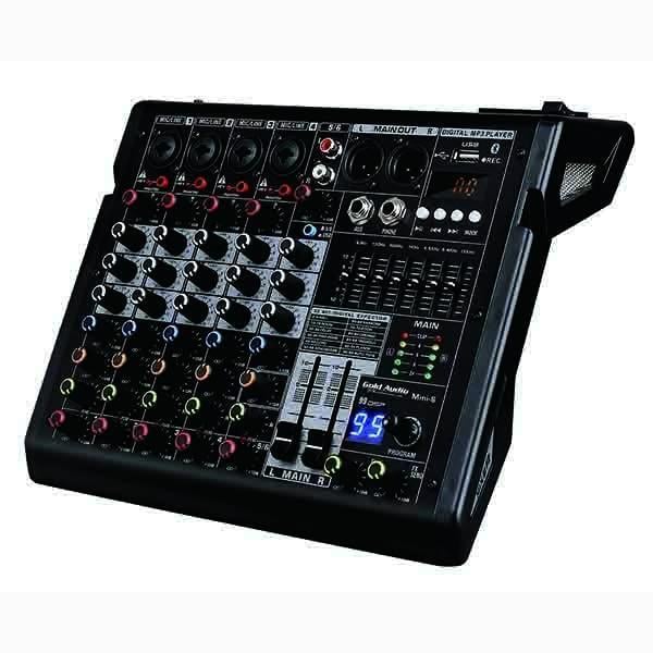 Gold Audio MINI 6 6 Kanal Deck Mikser