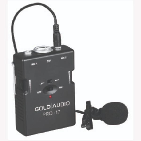 Gold Audio PRO 17 Yaka Mikrofonu