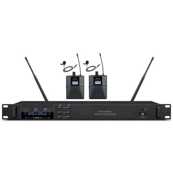 Gold Audio PRO 7002 YY UHF Yaka+Yaka Mikrofon