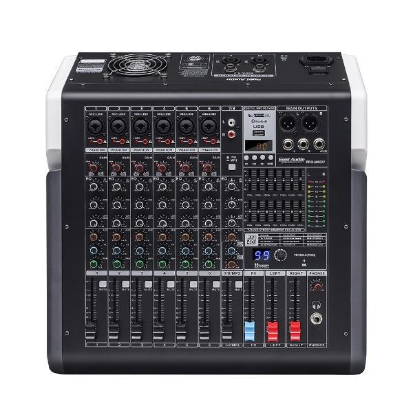 Gold Audio PRO-M 808P 8 Kanal Power Mikser