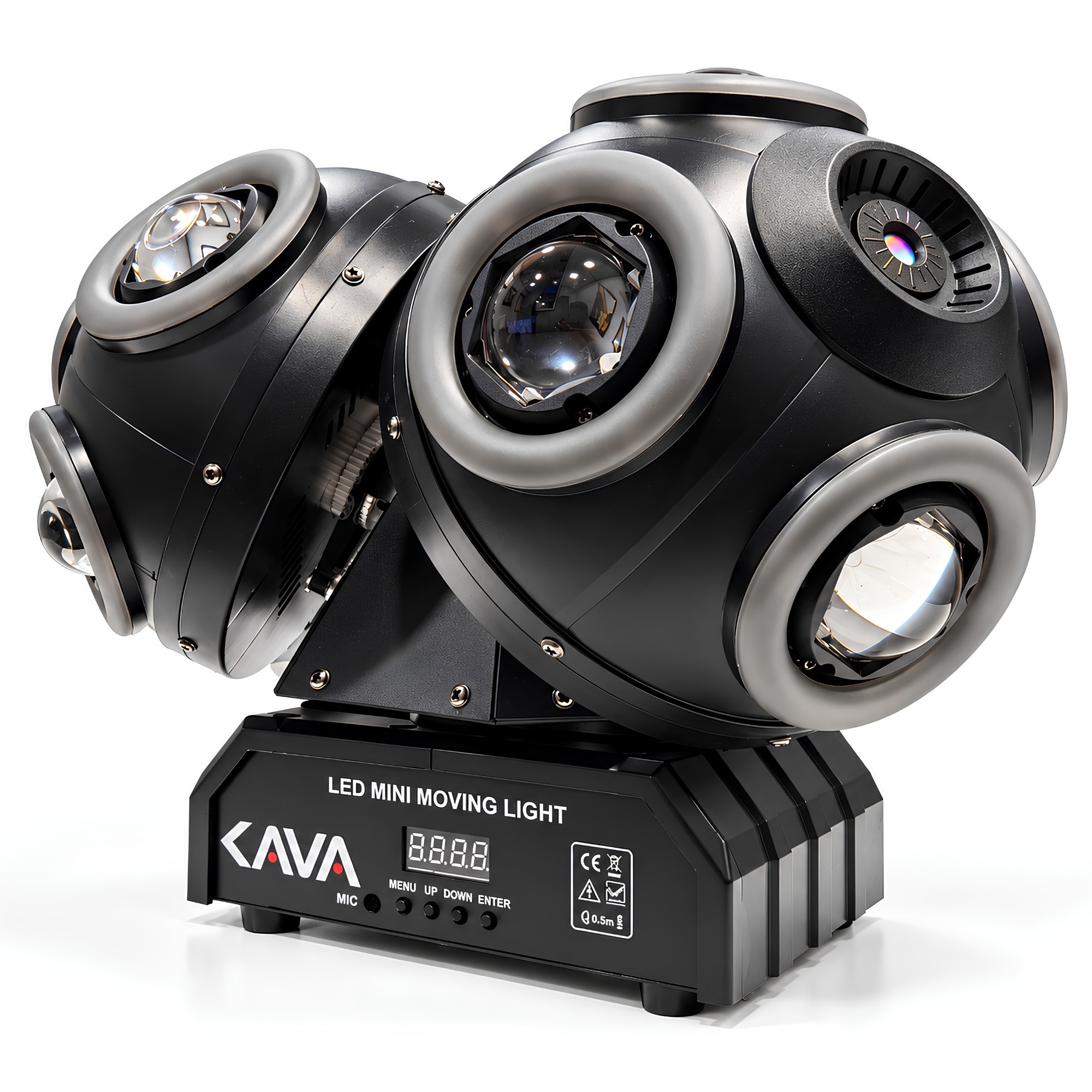 KAVA BLADE 200W Üç Başlıklı LED ve Lazer Efekt Işık