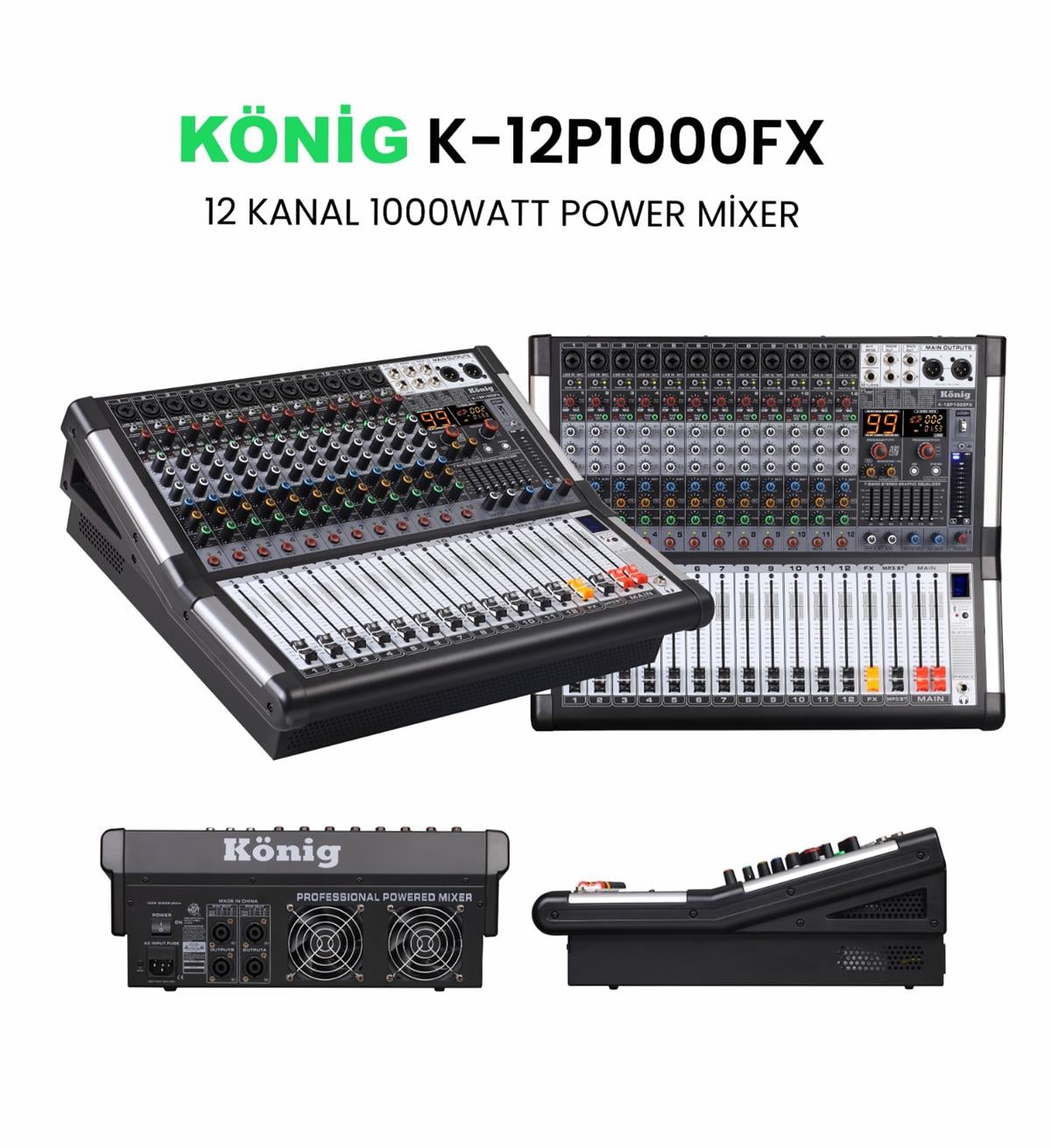 König K–12 P1000 FX Power Mikser