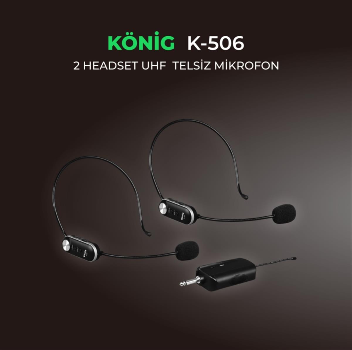 König K–506 Telsiz Mikrofon