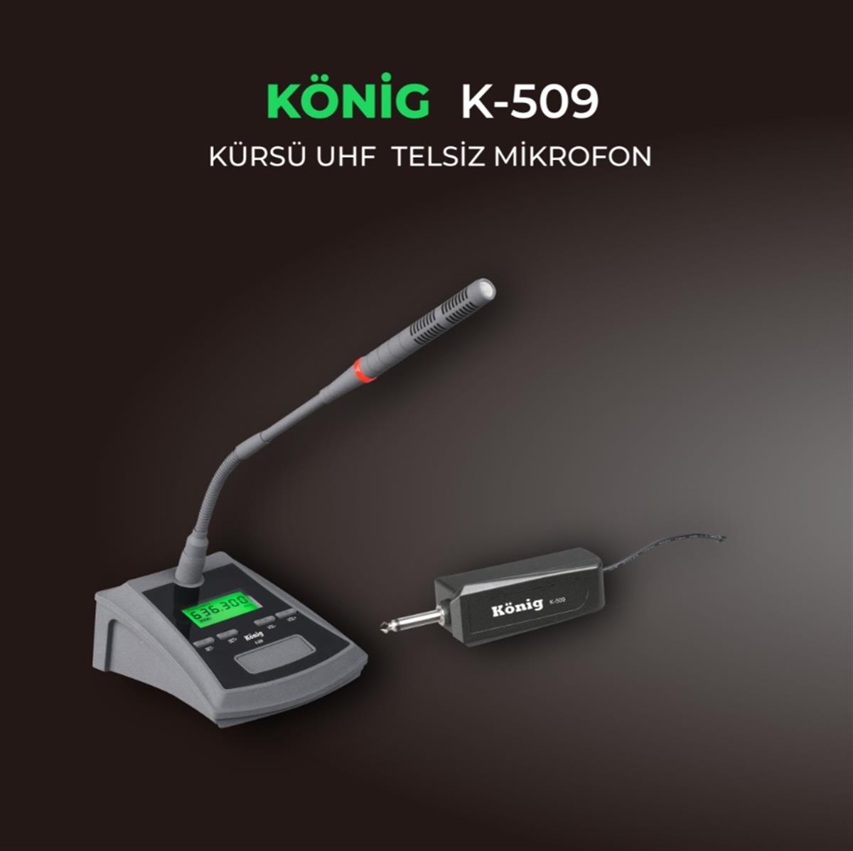 König K–509 Kürsü Mikrofon