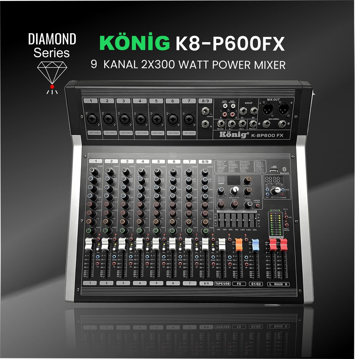 König K–8 P600 FX DIAMOND Power Mikser