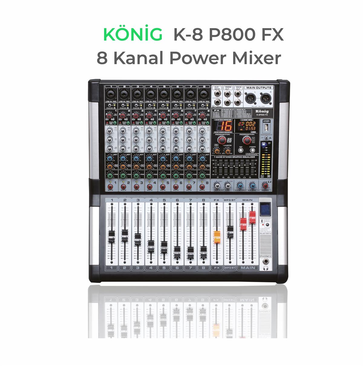 König K–8 P800 FX Power Mikser