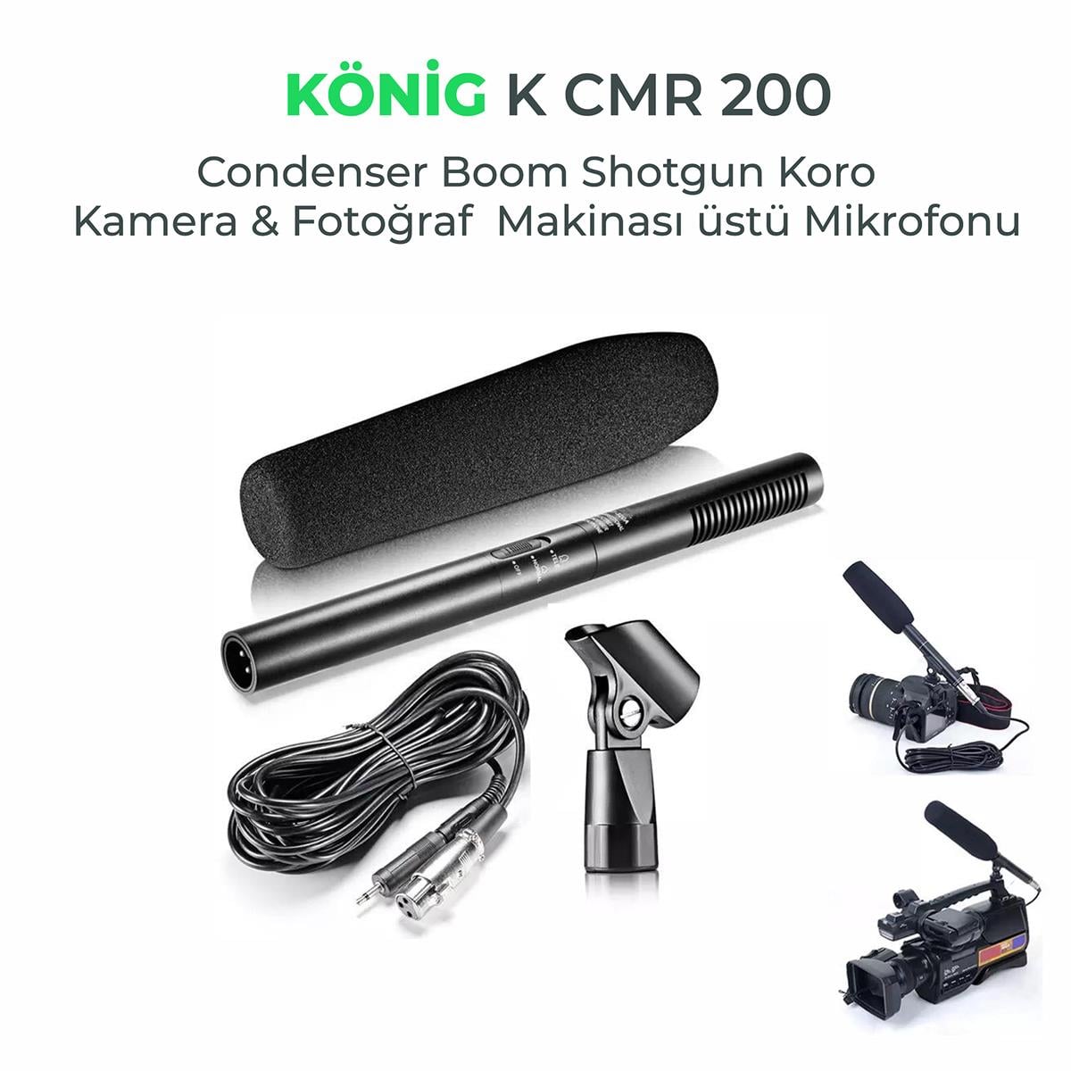 König K–CMR 200 Condenser Boom Mikrofon