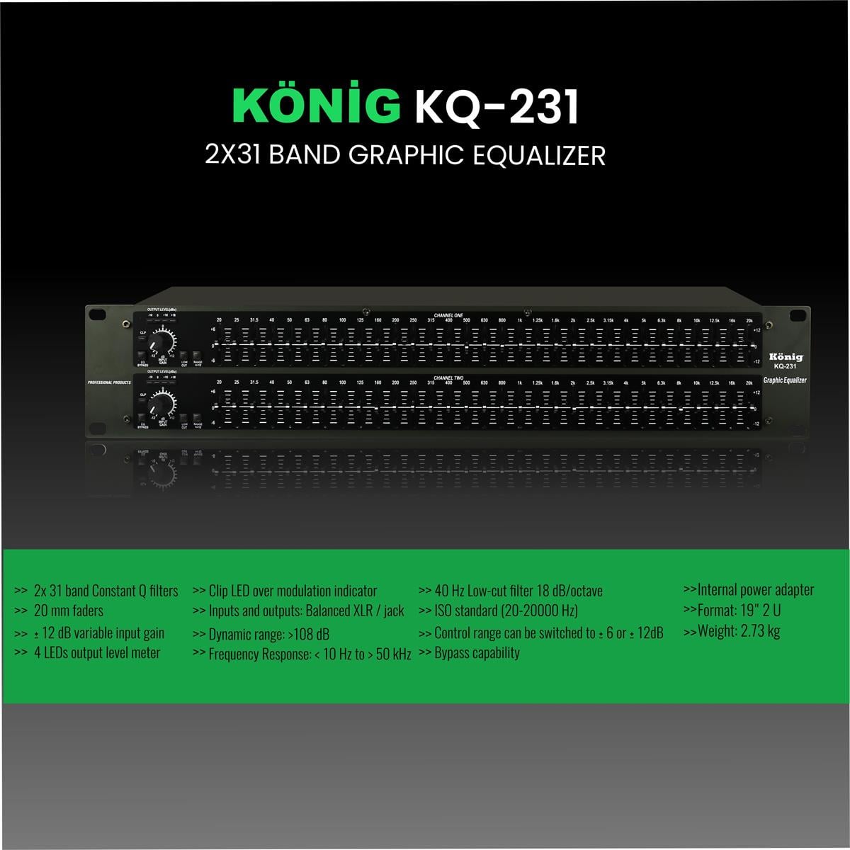König KQ–231 Equalizer